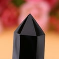 thumbnail image 1 of Hilitand Natural Obsidian, Lightweight Black Obsidian Stone, For Jewelry Making For Decorating, 1 of 8