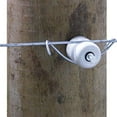 thumbnail image 2 of Patriot Wood Post Porcelain Insulator with Nail - White, Pack of 25, 2 of 2