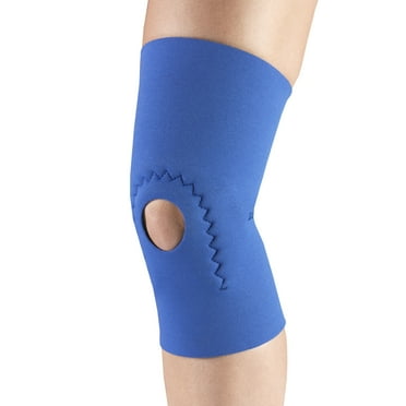 OTC Neoprene Knee Support - Hor-Shu Pad, Blue, Large