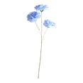 thumbnail image 2 of Fake Flowers 3 Head Rose Artificial Bouquet Mixed Color Faux Floral Stems Wedding Table Centerpiece Decor for Home Table Arrangements Bridal Shower Party Decor 25.98 Inch 1Pcs, 2 of 8