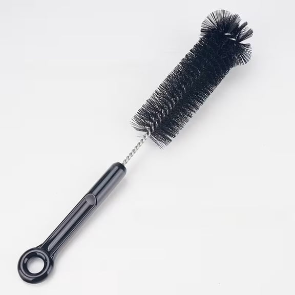 Long Handle Bottle Cleaning Brush with Stainless Steel Wire Bristles - Perfect for Water Bottles, Kids' Bottles, and Narrow Openings