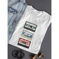 thumbnail image 3 of Mix Tape Vii. T-Shirt Women -June Erica Vess Designs, Female Small, 3 of 4