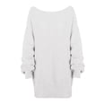thumbnail image 5 of JNGSA Chandails d'Automne pour Femmes, Robe Pull à Manches Longues, Ample, Douce, Automne/hiver, en Solde, 5 of 5