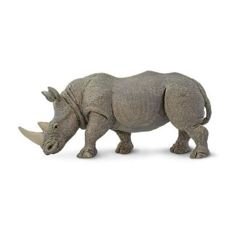 Safari Ltd. White Rhino Figurine - Realistic 5.75" Model Figure - Educational Toy for Boys, Girls, and Kids Ages 3 