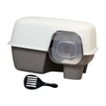 thumbnail image 4 of Caja de arena para gatos jinwen cerrada con pala gris, 4 of 8