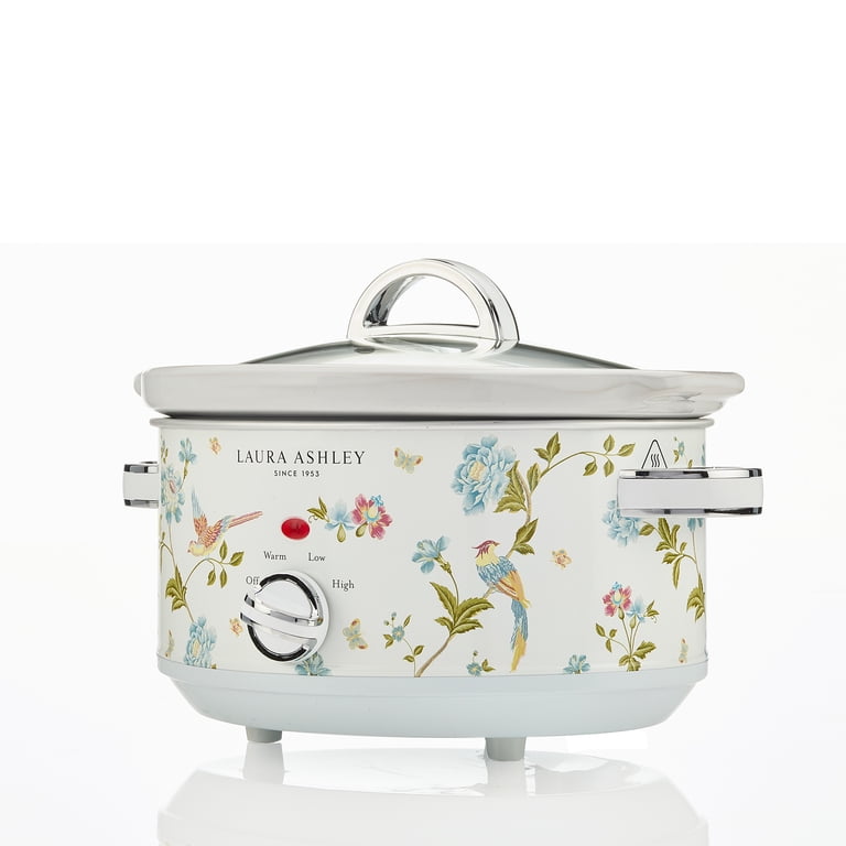 VQ Laura Ashley 3.5L Slow Cooker - Elveden White - Soup Maker