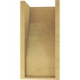 thumbnail image 4 of 9"W x 9"D x 18"H Wide Clemmons Rough Cedar Woodgrain TimberThane Corbel, Primed Tan, 4 of 6