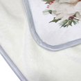 thumbnail image 5 of Wobogo Winter Snowman Flannel Fleece Bed Blanket as Bedspread Coverlet Sofa Blankets (90x60in) Soft Lightweight Warm and Cozy, 5 of 6