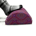 thumbnail image 5 of Purple Hippie Foot Rest, Pattern of Traditional Eastern Motifs Inspired by the Paisley Design, Non-Slip Backing Adjustable Ergonomic Memory Foam Leg Support for Office, Purple Multicolor, by Ambesonne, 5 of 5