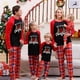 thumbnail image 2 of 2024 New Year's Costumes Mom Daughter Dad Son Matching Clothes Soft Loose 2 Pieces Pajamas Set Baby Romper Christmas Family Look, 2 of 4