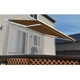thumbnail image 3 of ALEKO 16' x 10' Motorized Retractable Patio Awning, Brown Color, 3 of 6