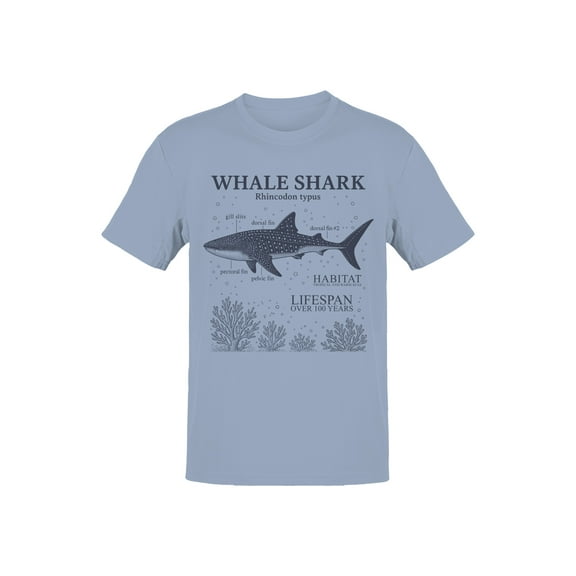 Whale Shark Anatomy and Habitat Men's T-shirt