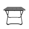 thumbnail image 2 of Cosco 24" Square Folding Camping Table, Gray Resin and Steel Frame, 2 of 5