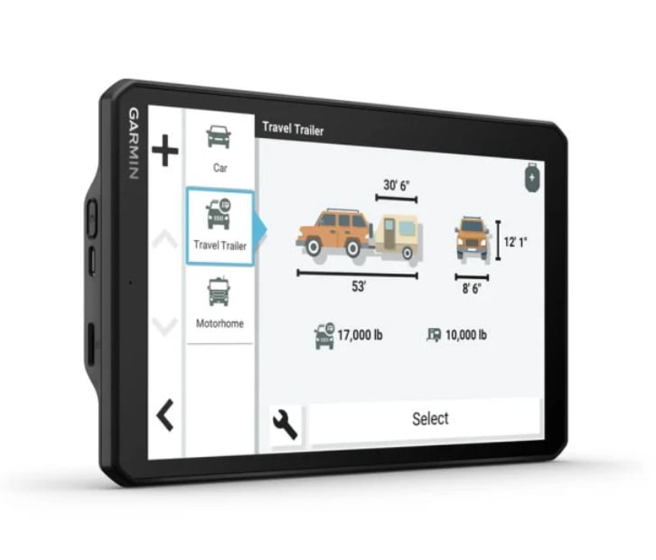 Garmin RV 895 GPS RV Navigator,  8” Large Easy-to-Read, Custom Routing, High-Resolution Birdseye Satellite Imagery, Directory of Parks and Services, Landscape / Portrait View Display Bundle