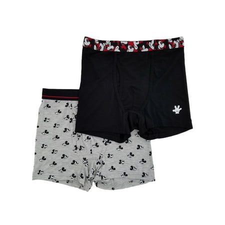 mickey mouse boxer disney briefs boxers ultra soft mens pack