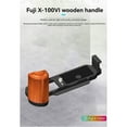 thumbnail image 3 of Camera Plate For Fujifilm X-100VI/X-100V Camera Rabbit Cage L-Shaped Plate Wooden Grip Live Photo Accessories, 3 of 6