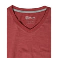 thumbnail image 5 of H2H Mens Casual Slim Fit Long Sleeve V-neck T-Shirts Of Various Colors MAROON US S/Asia M (KMTTL0374), 5 of 6