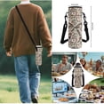 thumbnail image 7 of Aplkyhs Brown Camouflage Bow 4 Piece Kids Backpack Set with Lunch Bag Pencil Case and Bottle Holder School Backpack for Elementary Middle School Students, 7 of 7