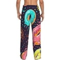 thumbnail image 3 of Balery Donuts1 print Men's Pajama Pants,Ultra Lightweight Pjs,Lounge Pant-Large, 3 of 9