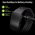 thumbnail image 5 of MJSHUN Fitness Tracker Wristband, Smart Bracelet for Men Women, 24/7 Health Monitoring & Sleep Tracker with Stress, SpO2, HbA1c, GPS running tracking,40 Days Battery,170 Sports Modes,Sub-Free 2 Bands, 5 of 10