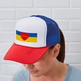 thumbnail image 5 of CafePress - National Flag Of ??????? / Ukraine Hig - Adjustable Unisex Printed Trucker Hat with Mesh Back, 5 of 10