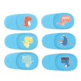 thumbnail image 1 of 6 pcs Amblyopia eye patch for glasses child adult lazy eye patch Dinosaur Right Eye, 1 of 5
