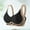 Black, variant on Sports Bras For Women Padded Support Seamless Bras For Older Women Wireless Bras No Underwire Full Coverage Push Up Comfort Bras - Back Fat Smoothing Bralettes For Workout Gym Yoga Large Bust White,M
