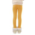 thumbnail image 4 of Kids Toddler Girls Leggings Solid Warm Thick Fleece Lined Skinny Pants Trousers Teenage Child 3-13 Years, 4 of 7