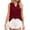 Wine, variant on Stichou Women's Chiffon Tank Top Loose Fit Sleeveless Work Shirts Casual Business Blouse V Neck Spring Summer Shirts Green M