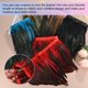 thumbnail image 4 of Uxcell Fleco de Plumas de Gallo, 2 Yardas 10-12" Fleco de Plumas Natural y Esponjoso para Manualidades [Amarillo Negro], 4 of 7