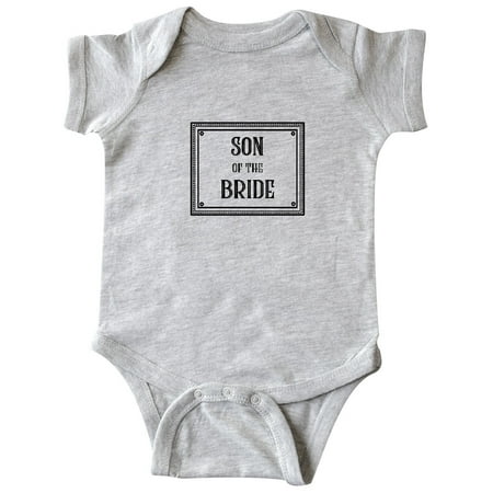 

Inktastic Son of the Bride Gift Baby Boy Bodysuit