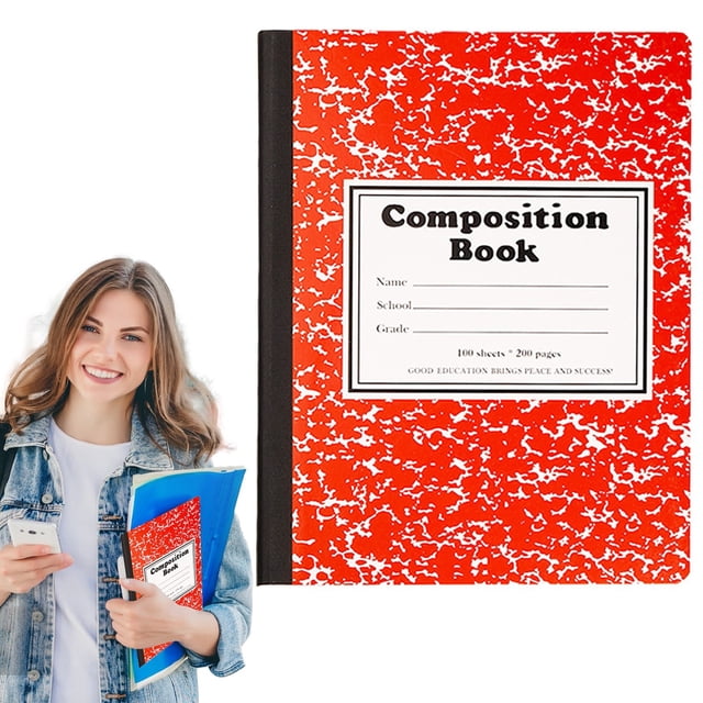 Wide Ruled Notebook Composition Notebooks Wide Ruled Composition Book Wide Notebook Papersewn Binding Cover Assorted Colors School Supplies