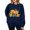 C-Navy175, variant on DHFJKG Pumpkin Sweatshirts Women Happy Halloween Printed Long Sleeve Crewneck Casual Loose Pullover Tops