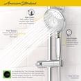 thumbnail image 5 of American Standard Spectra+ 4-Spray Hand Showerhead with 2.5 GPM in Legacy Bronze, 5 of 5