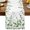 Green, variant on Green Eucalyptus Leaf Dining Table Runner, Spring Country Farmhouse Plants Leaves Washable Table Runners Kitchen Coffee Table Center Decor for Home Party Holiday Wedding 13 x 72 Inches