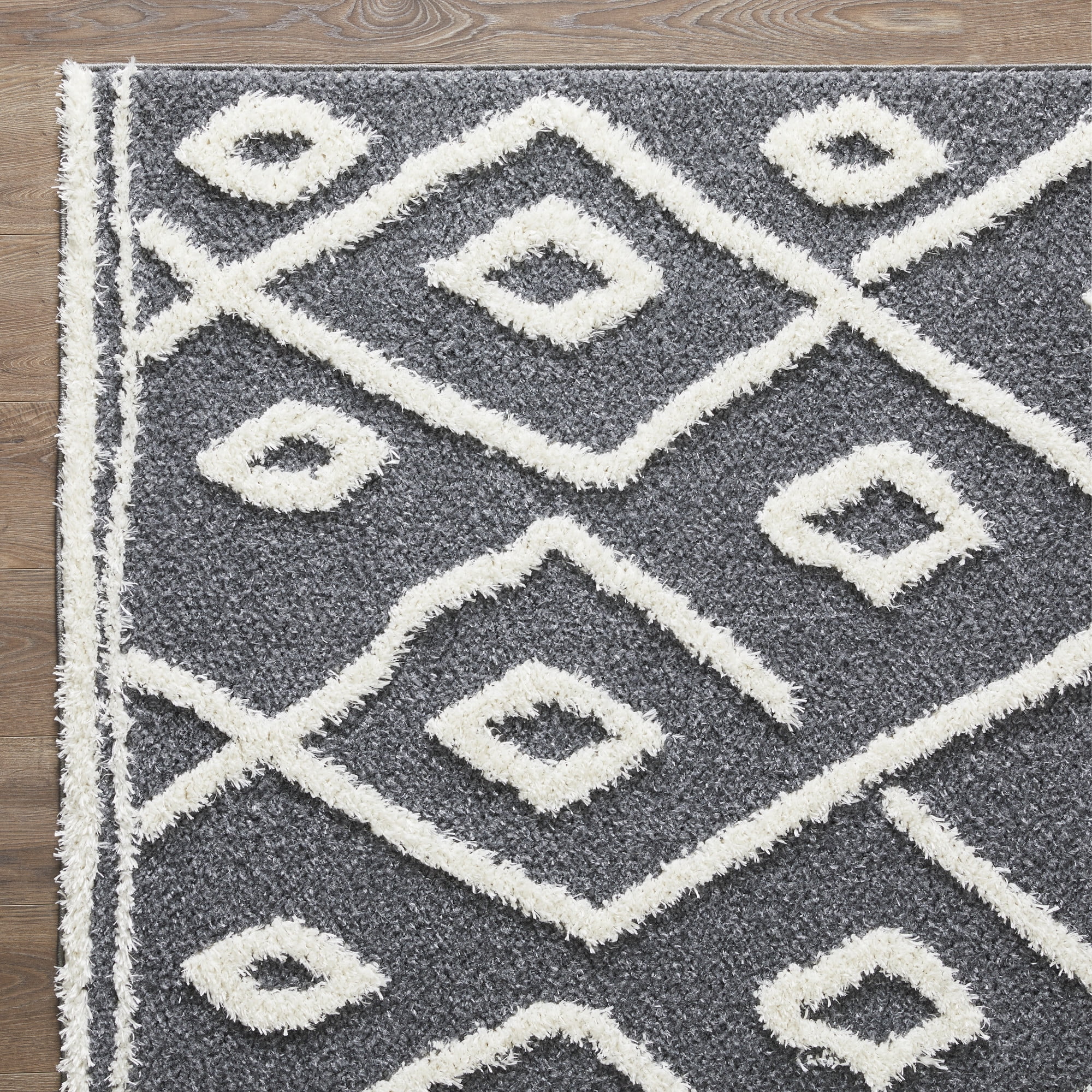 Loomaknoti Vemoa Avonako 3' x 5' Blue Geometric Indoor Polypropylene Accent Rug