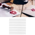 thumbnail image 5 of 10Pcs Cire d'Étanchéité Bâtons Multicolores Petits Outils de Timbre Ronds pour Enveloppes de Cartes Invitations Bricolage (Blanc), 5 of 5