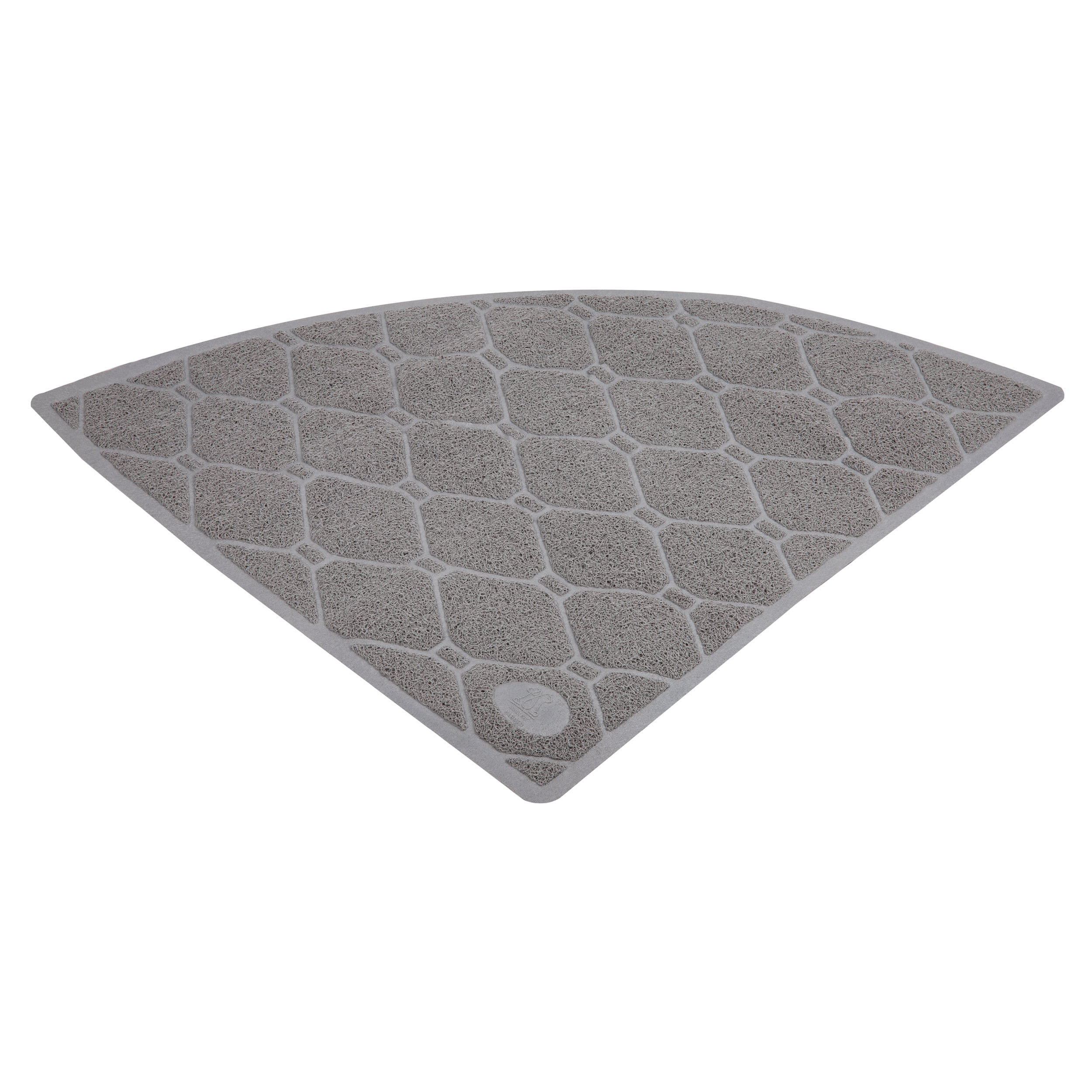 Mind Reader Kitty Litter Mat, Stops Litter Tracking, Litter Trapping Mat, Waterproof, Easy Clean