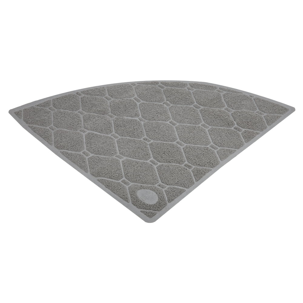 Mind Reader Kitty Litter Mat, Stops Litter Tracking, Litter Trapping