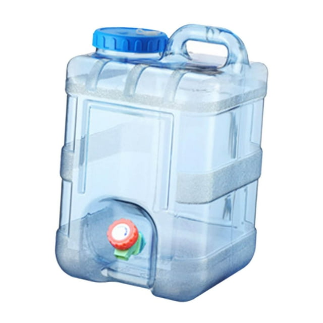 Portable Water Container Water Carrier Dispenser 15L Camping Water Storage Jug for Outdoor, Driving, Drinking ,, Bathing