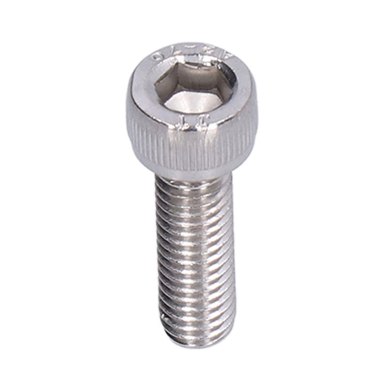 M6 X 6mm A2 Stainless Steel Hex Head Set Screws - Fully Threaded, Hexagon Bolts