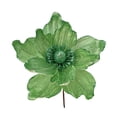 thumbnail image 5 of Torqee Artificial Poinsettia Flowers, Christmas Fake Floral Stems with Velvet Petals, Winter Holiday Wedding Home Decor, Green, 12.6x8.7in, 5 of 5