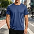 thumbnail image 2 of JTSRKL Quick Dry Mesh Tees for Men Breathable Lightweight Moisture Wicking Stretchy Shirts Summer Gym Running Active Casual Daily Tops, 2 of 7