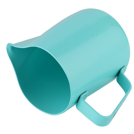 

Milk Pitcher Latte Art Curve Frothing Cup For Home Blue 600ml