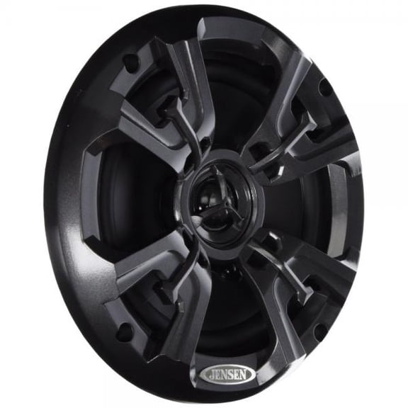 Jensen MSX60RVR 6.5" Marine Coaxial Speakers – Waterproof Boat Audio Speakers, Pair