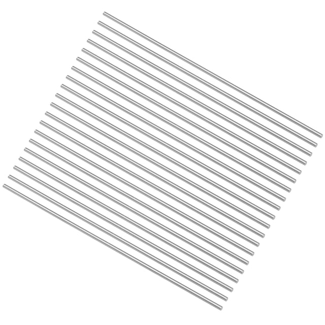 Unique Bargains Tige Ronde Solide pour Tour HSS 1.6mm Dia 100mm Longueur 20 Pcs