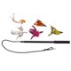 thumbnail image 1 of Juguetes de varita para gatos, juguetes de plumas para gatos, varita interactiva para gatos, juguetes de plumas para gatos, durabilidad probada en el tiempo, 1 of 8