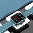 thumbnail image 4 of Smart Watch Outdoor Sport Clock Heart Rate Blood Pressure Detector Silicone Waterproof Tracker, Blue, 4 of 6