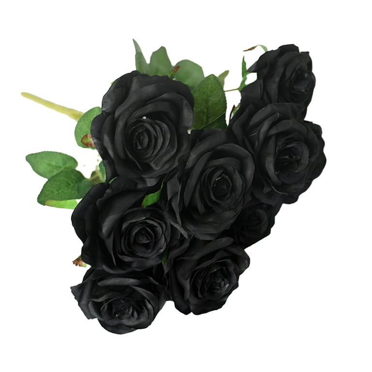 Black Artificial Flowers & Plants