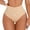 Beige, variant on Unir High Waist Front Hook Closure Shapewear Brief, Adjustable Compression Tummy Control Butt Lifting Shaper, Stretch Nylon Spandex Postpartum Body Shaper, 1 Piece, S-M-L-XL-XXL Plus Size Friendly